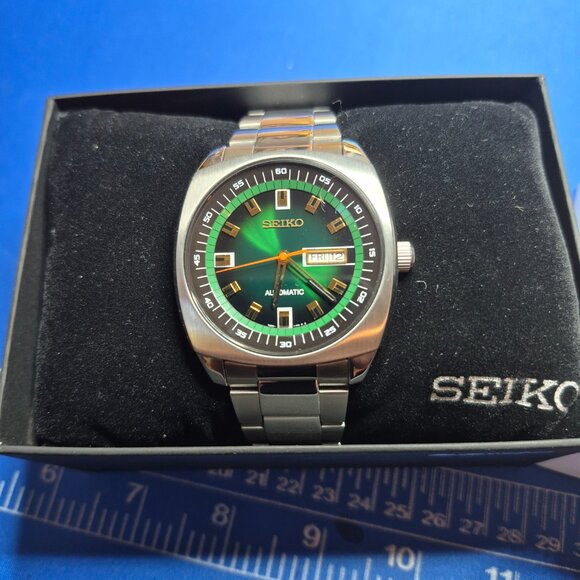 Seiko Recraft Series Automatic Watch with 43.5mm Case, Stainless Steel Bracelet - Picture 2 of 5